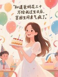知道爸妈花三十万给我过生日后，贫困生同桌气疯了在线阅读
