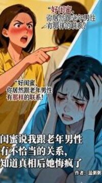 好闺蜜说我跟老年男性有不恰当的关系，知道真相后她悔疯了在线阅读
