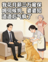 我花月薪三万雇保姆伺候狗，婆婆知道后气疯了在线阅读