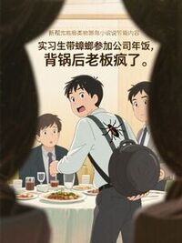 实习生带蟑螂参加公司年饭，我帮忙背锅后老板疯了在线阅读