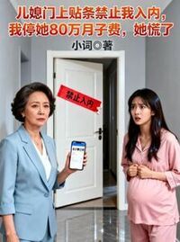 儿媳门上贴条禁止我入内，我停她80万月子费，她慌了在线阅读