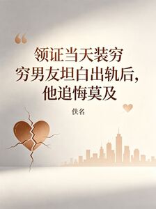 领证当天装穷男友坦白出轨后，他追悔莫及在线阅读